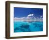 Tropical Island Surrounded by Lagoon, Maldives, Indian Ocean-Papadopoulos Sakis-Framed Photographic Print