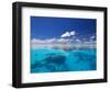 Tropical Island Surrounded by Lagoon, Maldives, Indian Ocean-Papadopoulos Sakis-Framed Photographic Print