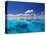 Tropical Island Surrounded by Lagoon, Maldives, Indian Ocean-Papadopoulos Sakis-Stretched Canvas