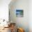 Tropical Island under and Above Water-Blueorangestudio-Stretched Canvas displayed on a wall
