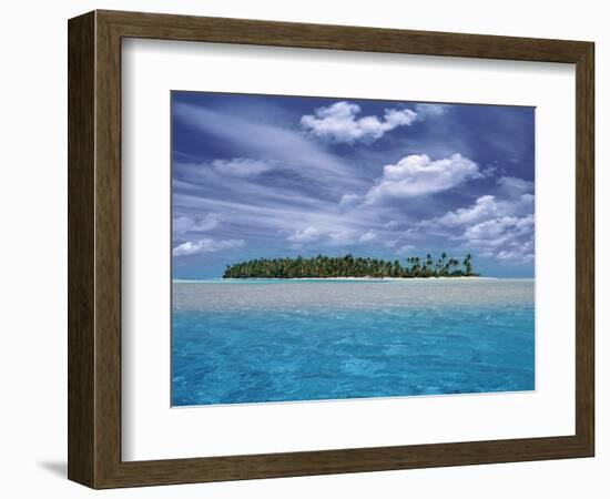 Tropical Island-Bill Ross-Framed Photographic Print