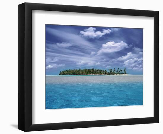 Tropical Island-Bill Ross-Framed Photographic Print