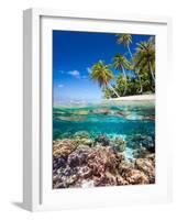 Tropical Island-Blueorangestudio-Framed Photographic Print