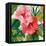 Tropical Jewels I v2 Pink Crop-Silvia Vassileva-Framed Stretched Canvas