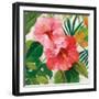 Tropical Jewels I v2 Pink Crop-Silvia Vassileva-Framed Art Print