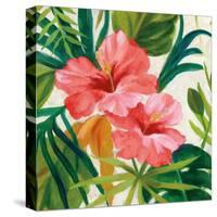 Tropical Jewels II v2 Pink Crop-Silvia Vassileva-Stretched Canvas