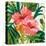 Tropical Jewels II v2 Pink Crop-Silvia Vassileva-Stretched Canvas