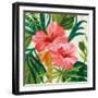 Tropical Jewels II v2 Pink Crop-Silvia Vassileva-Framed Art Print