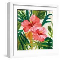 Tropical Jewels II v2 Pink Crop-Silvia Vassileva-Framed Art Print