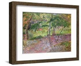 Tropical Landscape, Martinique, 1887-Paul Gauguin-Framed Giclee Print