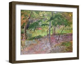 Tropical Landscape, Martinique, 1887-Paul Gauguin-Framed Giclee Print