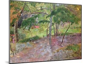 Tropical Landscape, Martinique, 1887-Paul Gauguin-Mounted Giclee Print