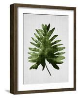 Tropical Leaf 2-LILA X LOLA-Framed Art Print