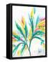 Tropical Leaf Fresco I-June Vess-Framed Stretched Canvas