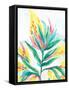 Tropical Leaf Fresco II-June Vess-Framed Stretched Canvas