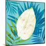 Tropical Leaf Silhouette 2-Bella Dos Santos-Mounted Art Print