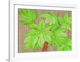 Tropical Leaves I-D^ Patrian-Framed Art Print