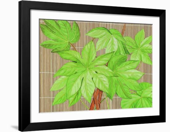 Tropical Leaves I-D^ Patrian-Framed Art Print