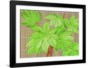 Tropical Leaves I-D^ Patrian-Framed Art Print