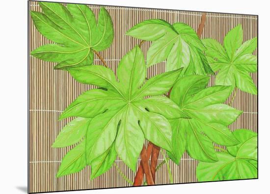 Tropical Leaves I-D^ Patrian-Mounted Art Print