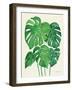 Tropical Leaves I-Farida Zaman-Framed Art Print