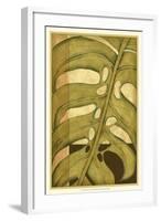 Tropical Leaves II-Jennifer Goldberger-Framed Art Print