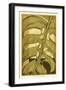 Tropical Leaves II-Jennifer Goldberger-Framed Art Print