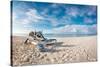 Tropical Maldives Beach - Vacation Concept-Andrey Armyagov-Stretched Canvas