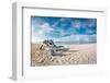 Tropical Maldives Beach - Vacation Concept-Andrey Armyagov-Framed Photographic Print