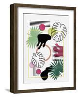Tropical Memphis-Sasha Blake-Framed Giclee Print