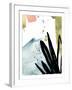 Tropical Moderne IX-June Vess-Framed Art Print