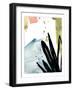 Tropical Moderne IX-June Vess-Framed Art Print