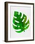 Tropical Monstera Leaf I-Jasmine Woods-Framed Art Print