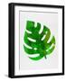 Tropical Monstera Leaf I-Jasmine Woods-Framed Art Print