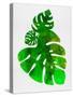 Tropical Monstera Leaves-Jasmine Woods-Stretched Canvas