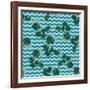 Tropical Monstera Leaves-zzayko-Framed Art Print