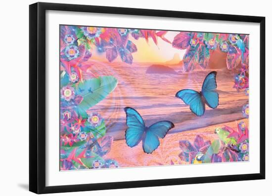 Tropical Morpheus-Alixandra Mullins-Framed Art Print