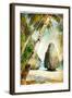 Tropical Nature - Artwork In Painting Style-Maugli-l-Framed Art Print