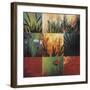 Tropical Nine Patch-Don Li-Leger-Framed Giclee Print