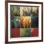 Tropical Nine Patch-Don Li-Leger-Framed Giclee Print