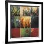 Tropical Nine Patch-Don Li-Leger-Framed Giclee Print