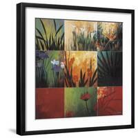 Tropical Nine Patch-Don Li-Leger-Framed Giclee Print