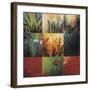 Tropical Nine Patch-Don Li-Leger-Framed Giclee Print