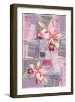 Tropical Orchids-Maria Trad-Framed Giclee Print