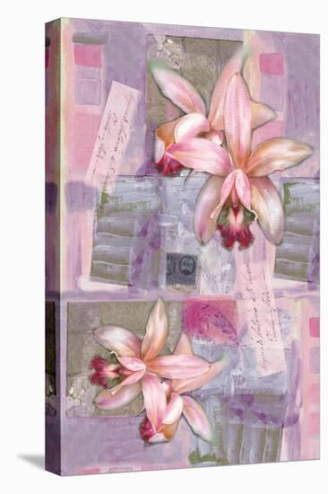 Tropical Orchids-Maria Trad-Stretched Canvas