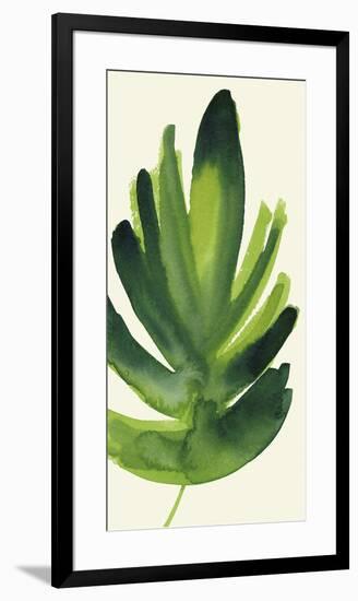 Tropical Palm Leaf I-Kim Johnson-Framed Giclee Print