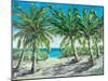 Tropical Palm Tree Paradise-Julie DeRice-Mounted Art Print