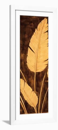 Tropical Palm Triptych II-David Parks-Framed Art Print