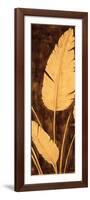 Tropical Palm Triptych II-David Parks-Framed Art Print