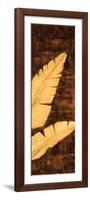 Tropical Palm Triptych III-David Parks-Framed Art Print